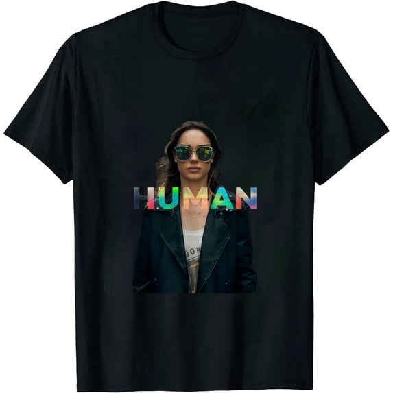 GOSMITH Human LGBT Pride Gifts LGBTQ Flag Rainbow Gay Pride Month T-Shirt