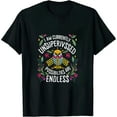 thumbnail image 1 of GOSMITH I Am Currently Unsupervised Possibilities are Endless Joke Mens Funny T Shirt black, 1 of 5