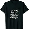 thumbnail image 1 of GOSMITH I Am Currently Unsupervised Possibilities are Endless Joke Mens Funny T Shirt black, 1 of 5