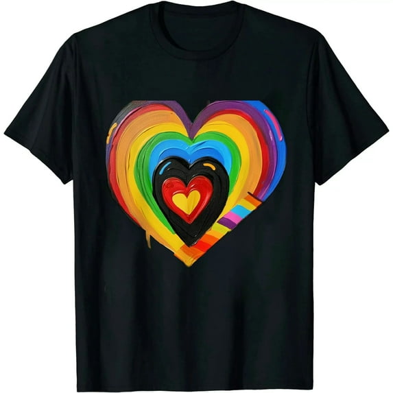 GOSMITH I Love Art Artist Painter Colorful Painting Gifts T-Shirt
