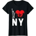 thumbnail image 1 of GOSMITH I Love NY New York T-Shirt black, 1 of 3