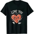 thumbnail image 1 of GOSMITH I Love New York Heart NY T-Shirt Classic Fit Round Neck 100% Cotton black, 1 of 5