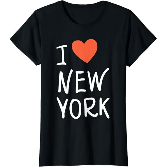 GOSMITH I Love New York T-Shirt- I Heart New York Souvenir Shirt NY black
