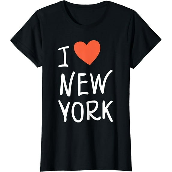 GOSMITH I Love New York T-Shirt- I Heart New York Souvenir Shirt NY black