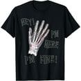 thumbnail image 1 of GOSMITH I'M HERE I'M FINE T-Shirt Black Small black-177097, 1 of 4