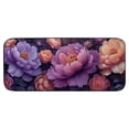 thumbnail image 1 of GOSMITH Indoor/Outdoor/Front Door/Bathroom Mats - Pattern of Peonies in Shaded Color - Super Detailed Design - Square Felt Floor Mat 19.68*47.24 in, 1 of 6