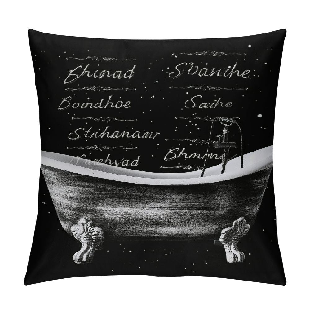GOSMITH Inspirational Quotes Pillow Cases Cushion Covers Vintage Ruls