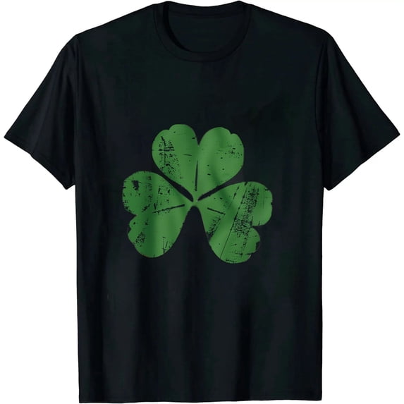 GOSMITH Irish American Flag Ireland Flag ST PATRICKS DAY Gift Lucky T-Shirt
