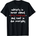 thumbnail image 1 of Leisuo Is Never Owned, It's Women's Short Sleeve Tee 213781-black, 1 of 3