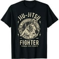 thumbnail image 1 of GOSMITH JIU JITSU Shirt BJJ T Shirt Brazilian Jiu Jitsu T-Shirt 146634-black, 1 of 3