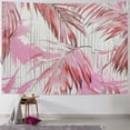thumbnail image 1 of GOSMITH Jungle Tropical Palm Leaves Tapestry Wall Hanging,Tropical Rainforest Pink Leaf Home Decor Wall Tapestry for Dorm Living Room Bedroom Painting, 1 of 6