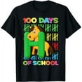 thumbnail image 1 of GOSMITH Kids Alphabet With Horse 100th Day School T-Shirt black, 1 of 5