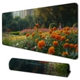 thumbnail image 1 of Leisuo Large Desk Mat - 31.5 x 11.8 Inch Extended Size - Blooming with Flowers - Modern Style - Gaming Mouse Pad 31.5x11.8 in, 1 of 6