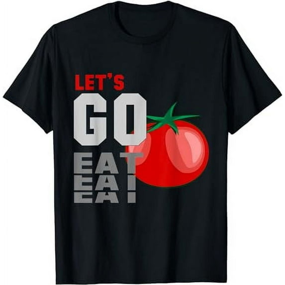 GOSMITH Love Tomato Women Shirt Tomato Lovers for Kids, Girl and Men T-Shirt black