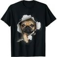 thumbnail image 1 of GOSMITH Lover T-Shirt, Puppy Owner Tee, Love Shirt 99658-black, 1 of 3