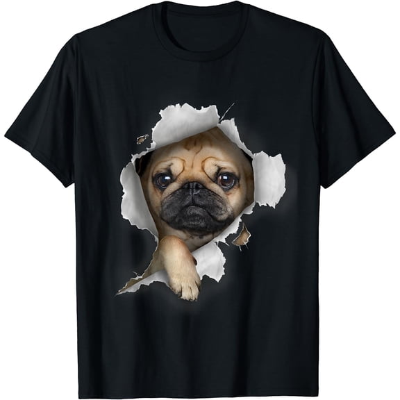 Leisuo Lover T-Shirt, Puppy Owner Tee, Love Shirt 99658-black