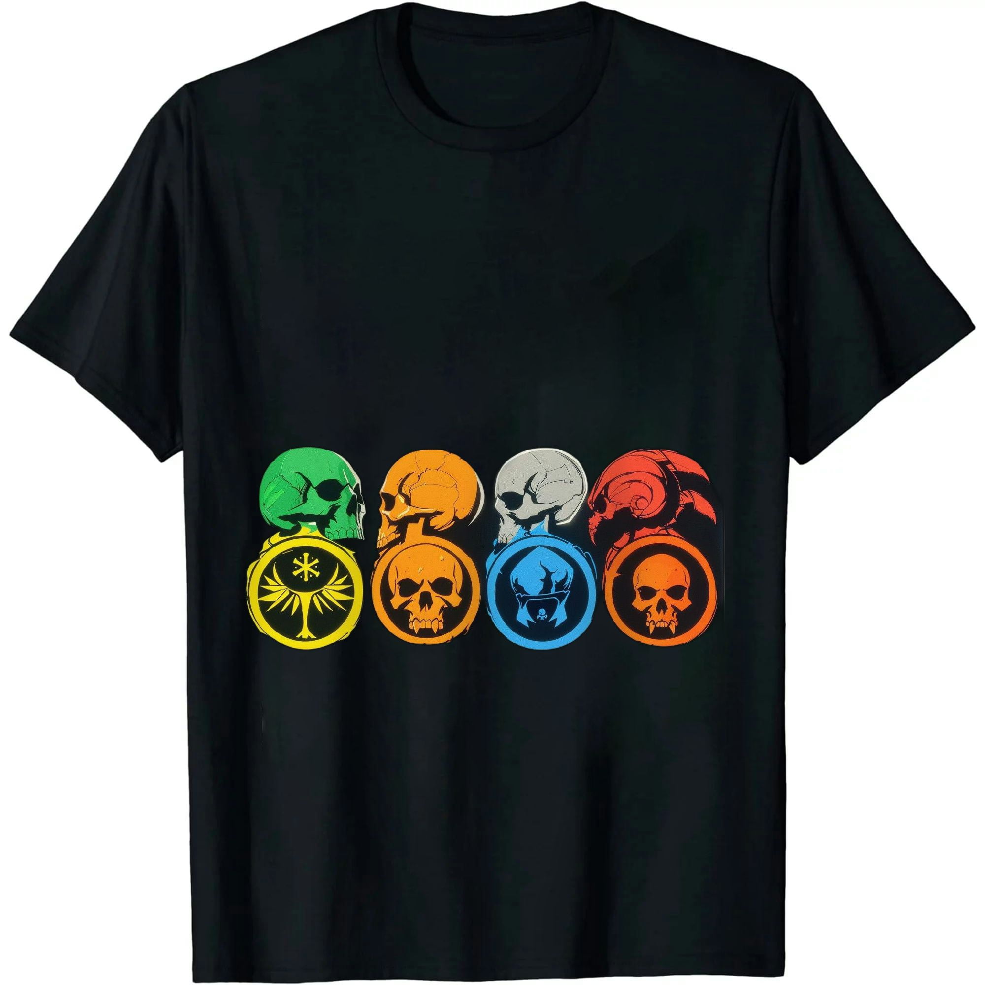 Mana Symbols Gathering Magic - Choose Wisely Blue Red Green T-Shirt Mana Symbols Gathering Magic - Choose Wisely Blue Red Green T-Shirt