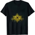 thumbnail image 1 of GOSMITH Masonic EKG Heartbeat Line Square & Compass T-Shirt, 1 of 3