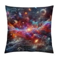 thumbnail image 1 of Leisuo Throw Pillow Covers Galaxy Solar System Decorative Pillowcase for Sofa Bed Car Biology Cushion Cover Geometry Science Outdoor Pillows Covers, 1 of 5