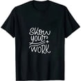 thumbnail image 1 of GOSMITH Math Teacher T-Shirt 0950 black, 1 of 3