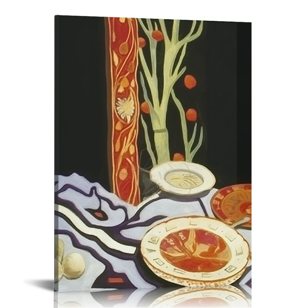 GOSMITH Matisse Wall Art , Modern Canvas Wall Art, Aesthetic Room Decor