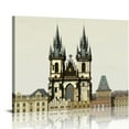 thumbnail image 1 of GOSMITH Minimalist Poster Famous Architecture Art Prague's Old Town Buildings Wall Painting for Living Room Canvas Wall Art Prints for Wall Decor Room Decor Bedroom Decor Gifts Posters, 1 of 4