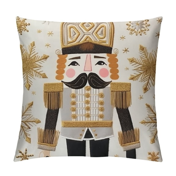 Leisuo Modern Abstract Throw Pillow Covers Brown Stripes White Decorative Pillow Cases 18\x18\