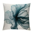 thumbnail image 1 of GOSMITH  Modern and Minimalist Style Living Room Sofa Pillow Cover, Digital Printed Square Cushion Cover, with Beautiful Floral Print, 1 of 5
