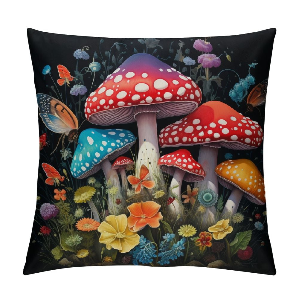 Mushroom Yellow Bedding - Duvet Cover & Pillow Case main image 0