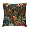 thumbnail image 1 of GOSMITH Mushroom Throw Pillow Covers  Soft Botanical Nature Theme Pillow Cases Cushion Covers for Living Room Bedroom Wild Mushroom Stuff Decorative Throw Pillowcases for Sofa Couch Chair, 1 of 5