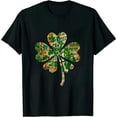 thumbnail image 1 of GOSMITH Music Note Shamrock -Music Lover St Patrick's Day Irish Flag T-Shirt, 1 of 3