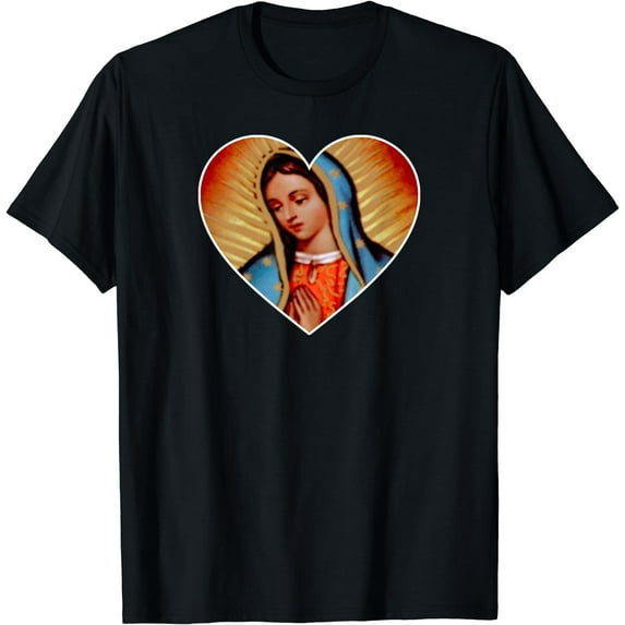 GOSMITH Our Lady Virgen De Guadalupe T-Shirt 214353-black