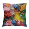 thumbnail image 1 of Leisuo Painting with Splattered Body Pillow Case Cover Zippered Pillow Cover Pattern Pillow Case Protector with Decorative Soft Large Pillow Cases Covers for Bed Decor, 1 of 5