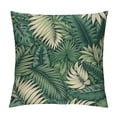 thumbnail image 1 of GOSMITH  Palm Leaf Pillow Cases Green Palm Tree Banana Leaves Tropical Jungle Botanical Plant Throw Pillowcases Cushion Cover Home Decor Pillow for Sofa Bed, 1 of 5