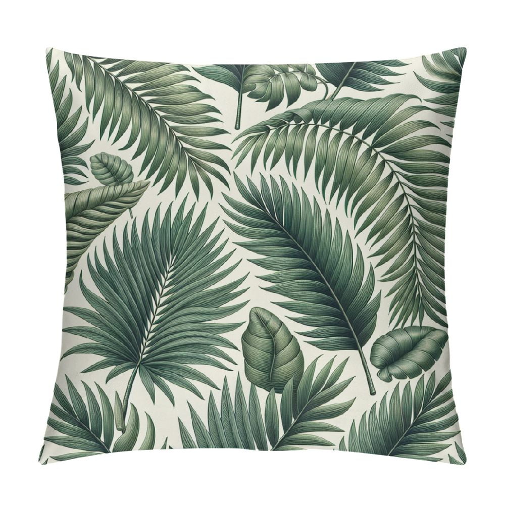 Farmhouse Floral Throw Pillow Cover - Pink Watercolor Flowers Rectangle Cotton Linen Cushion Cover 12x20 Inch