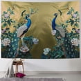 thumbnail image 1 of GOSMITH Peacock and Peonies Tapestry Wall Hanging For Bedroom,Small Tapestry For Bedroom Aesthetic Funny Tapestries Wall Hangings,Room Decor Aesthetic Tapestry For Bedroom Painting, 1 of 6