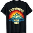 thumbnail image 1 of GOSMITH Pikes Peak Hiking Mountian Climbing T-Shirt black, 1 of 5