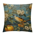 thumbnail image 1 of Leisuo Cover Vintage Garden Lemon Fruit Tree Plant Pillowcase Lemon Fruits with Flowers and Leaves Pattern Throw Pillow Case Cushion Cover for Sofa Bedroom Home Decorative White, 1 of 5