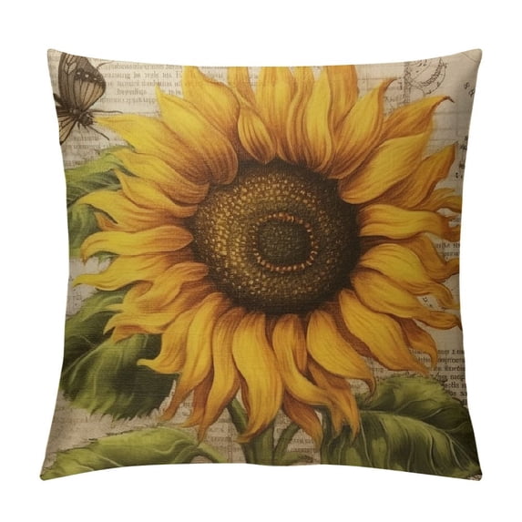 Leisuo Pillows Covers for Couch Pillowcase Fall Thanksgiving Pillowcase white