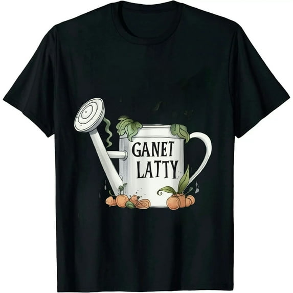 GOSMITH Plant Lover Gardening Women Garden Florist Gardener Plants T-Shirt black
