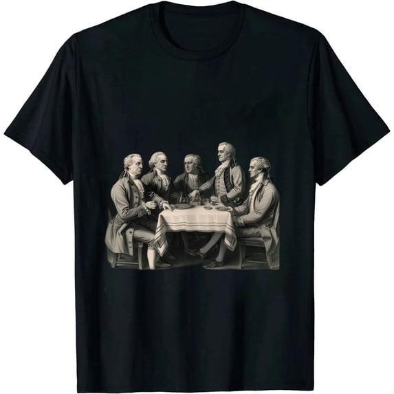 GOSMITH President George Washington & His Executive Cabinet T-Shirt