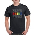 thumbnail image 1 of GOSMITH Pride Colors T-Shirt Men 3X-Large m, 1 of 4