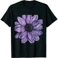 thumbnail image 1 of GOSMITH Purple Daisy Flower T-Shirt, 1 of 3