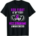 thumbnail image 1 of GOSMITH RTS Purple Ribbon Girl Mom Dad T-Shirt black-174426, 1 of 4