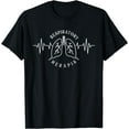 thumbnail image 1 of GOSMITH Respiratory Therapist EKG Heartbeat RT Nurse Therapy T-Shirt 159276-black, 1 of 3