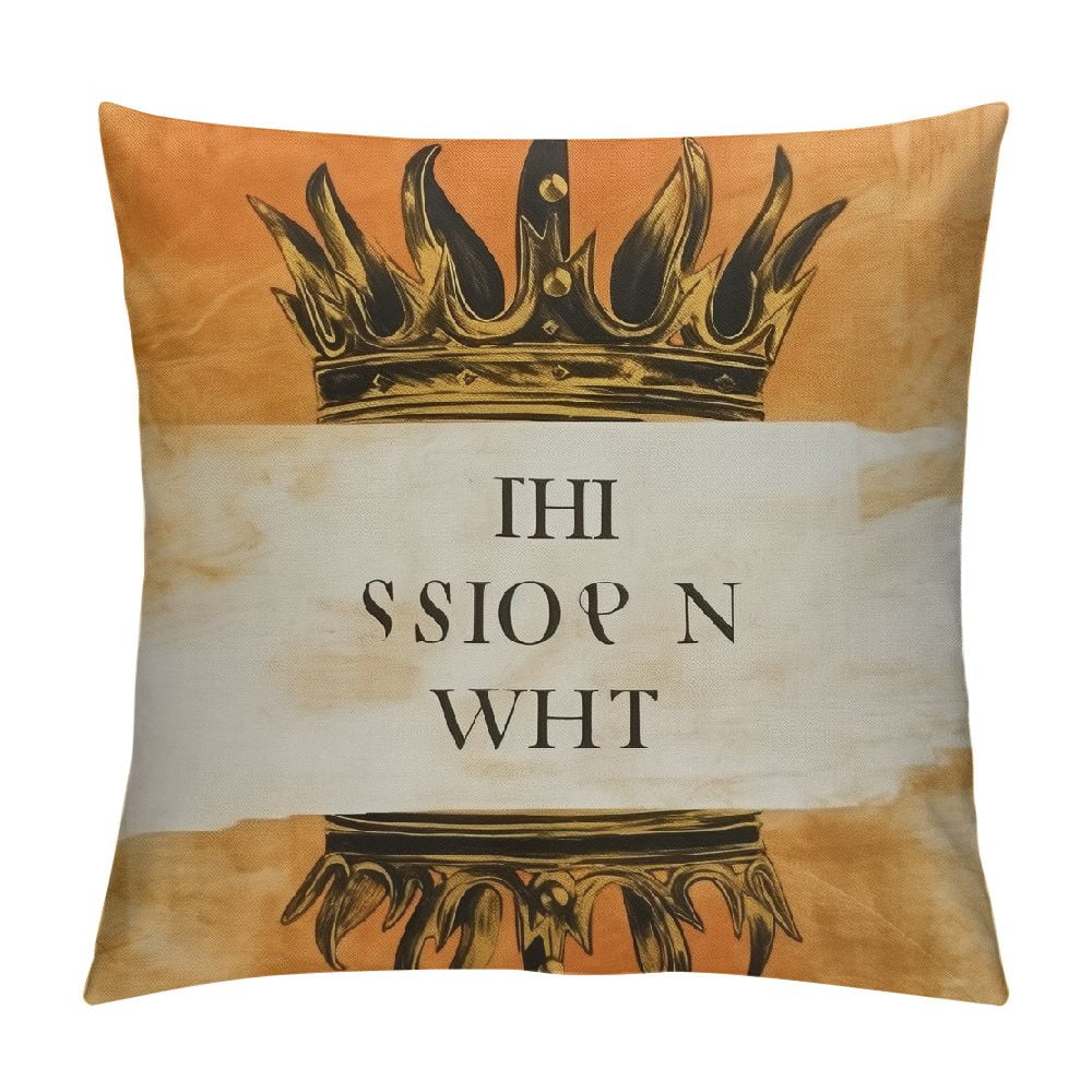 GOSMITH Scripture Art Throw Pillow Cover Cushion Case, Christian