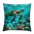 thumbnail image 1 of Leisuo Sea Turtle case for Hair and Skin Pillowcase - Slip Cooling Covers with Envelope Closure, 1 of 5