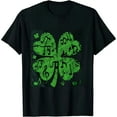 thumbnail image 1 of GOSMITH Shamrock Music Note St. Patrick's Day Music Teacher Musicia T-Shirt, 1 of 3