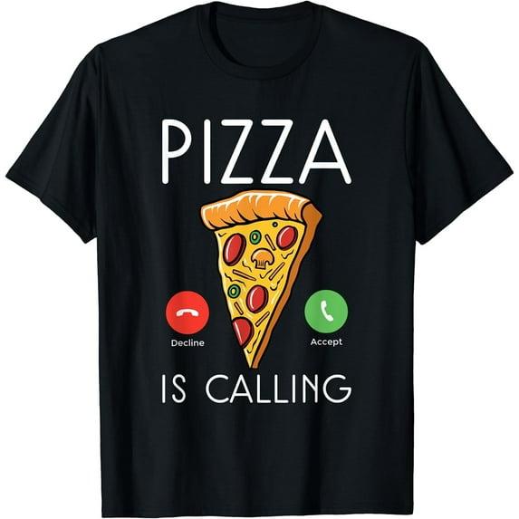 GOSMITH Snack Pizzalove Pizza T-Shirt - Cool and Fresh Summer Style 150046-black