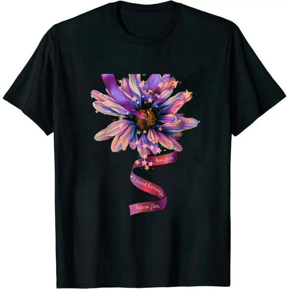 GOSMITH Sunflower Ribbon Gift T-Shirt